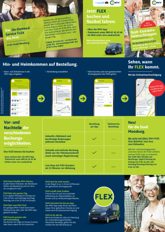 Screenshot Infoflyer Flex Moosburg